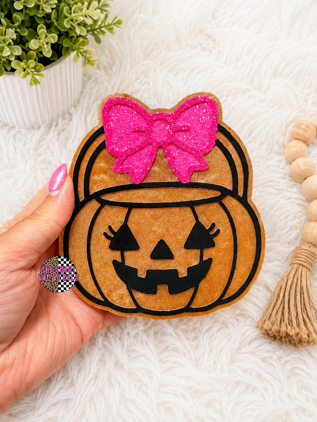 Pumpkin Bucket Freshie RTS